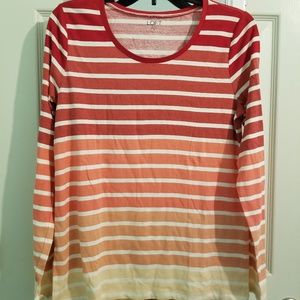 🌟3/$10 Loft Long Sleeve Striped Shirt NWOT🌟